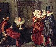 Willem Pieterszoon Buytewech, Dignified couples courting